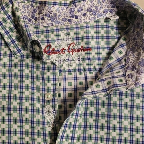 Robert Graham long sleeve shirt size 2XL - Picture 3 of 5
